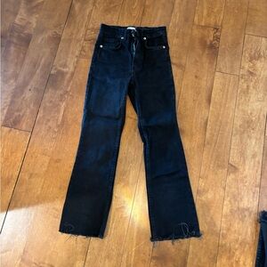 Croppe Zara Women’s black Jeans